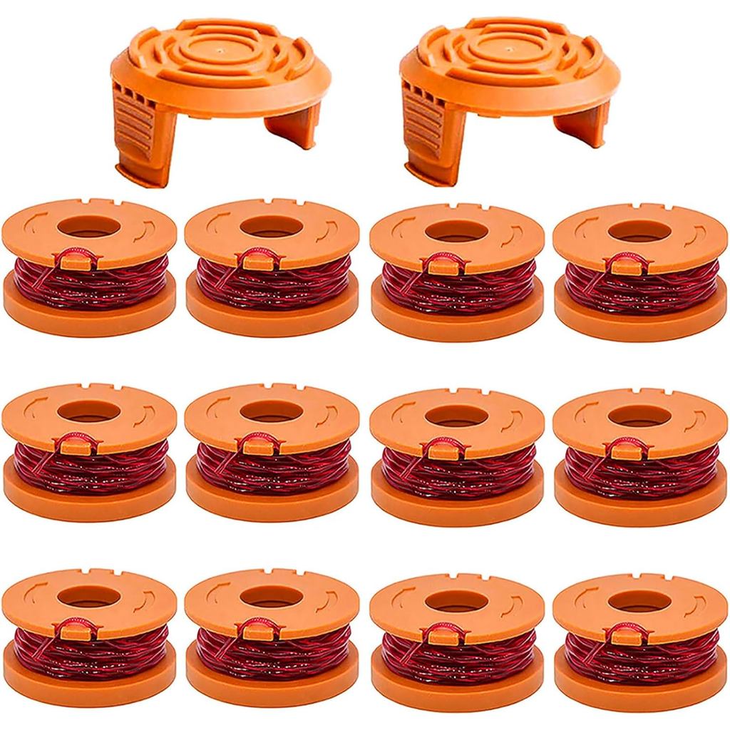 Wa0004 Spool for Worx Wa0004 Replacement Spools, 10ft 0.065" Line Spool for Worx Weed Eater String, 