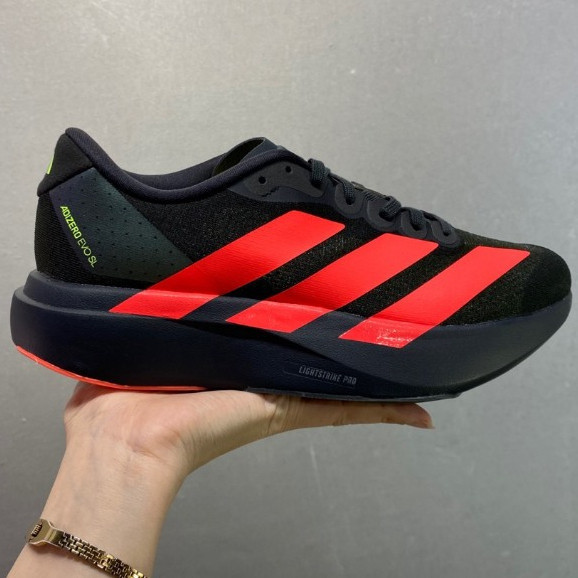 รองเท้าวิ่ง Adizero EVO SL พร้อมแผ่นคาร์บอน รหัส JR3414