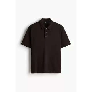 H&M(เอชแอนด์เอ็ม) เสื้อโปโลทรงปกติ Men Regular Fit Polo shirt 1321917_1