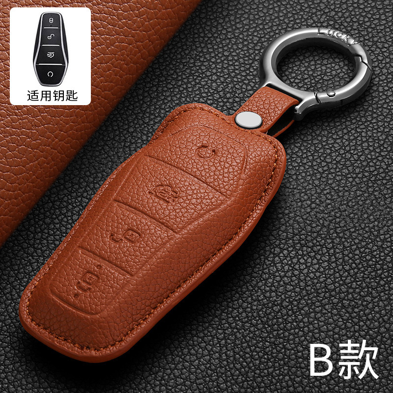 สําหรับ BYD Atto 3 Dolphin M6 E6 E2 E3 D1 T3 Han Tang Sealgull Sealion 06 6 7 หนังรถป้องกันกล่องกุญแ