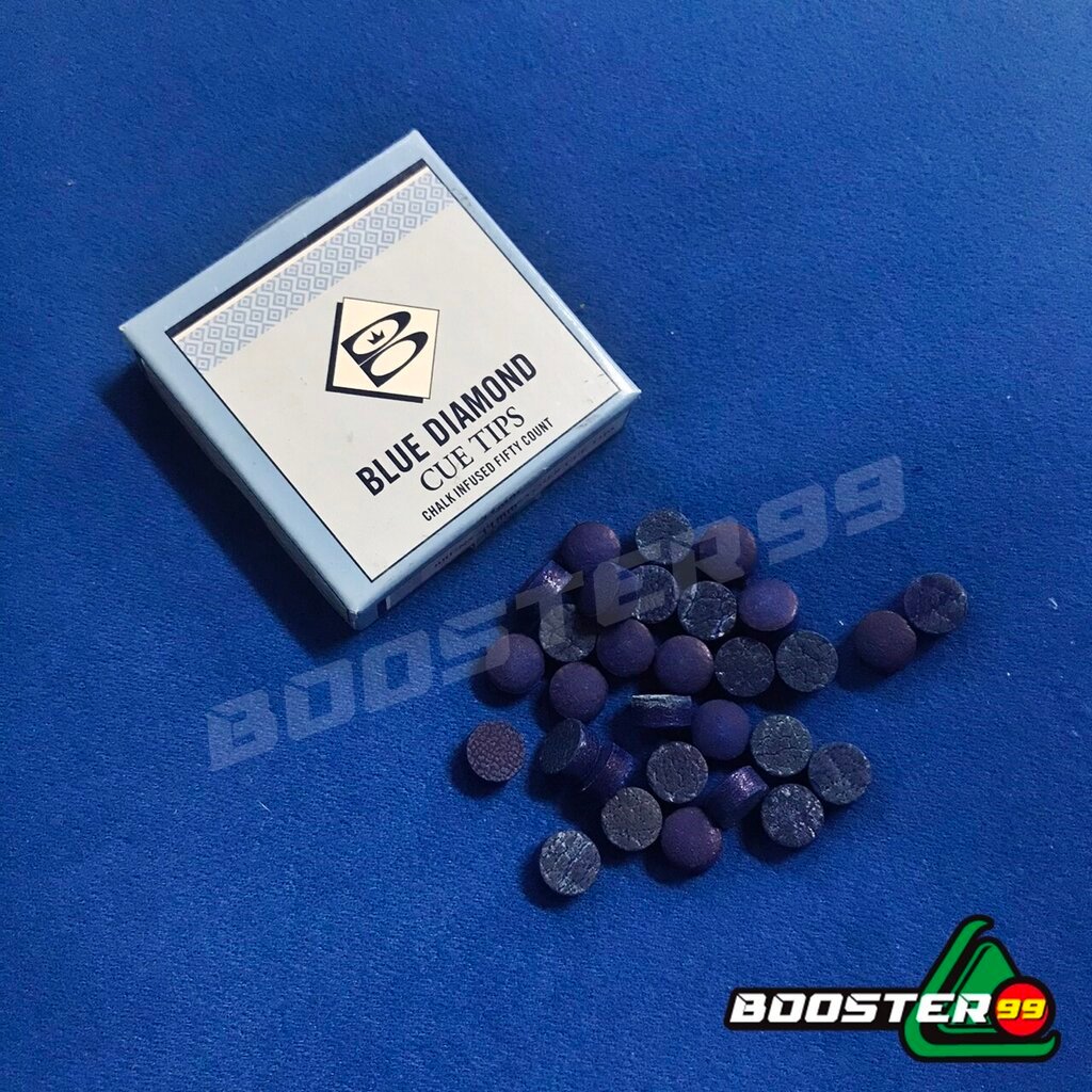 CN09 หัวคิว บลู ไดมอน ของแท้ 100% Blue Diamond ขนาด 11มิล