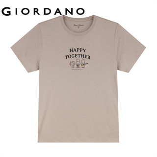 GIORDANO (Online Exclusive)เสื้อยืดผู้หญิง Women's Printed T…