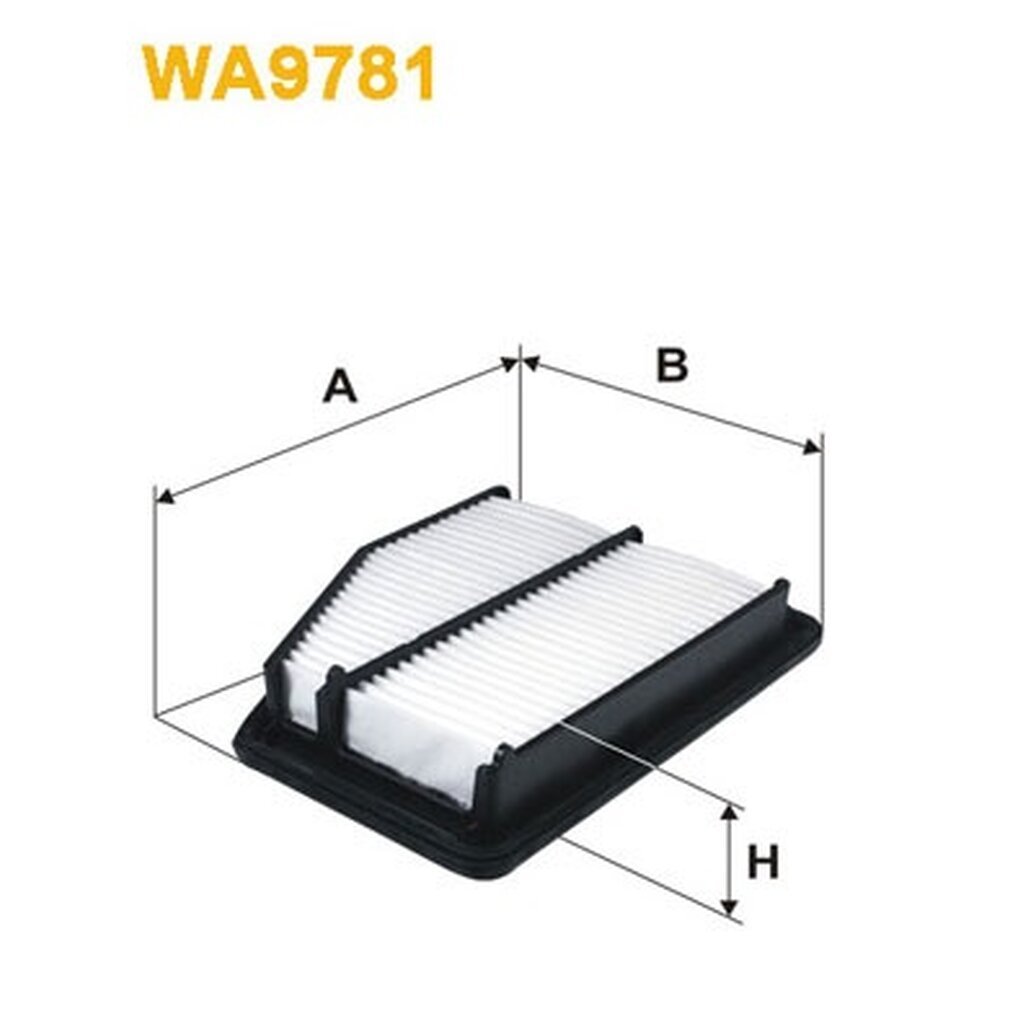 กรองอากาศ HONDA CIVIC FB FK2 1.6 1.8 2.0 2012- R16B 1.6 R18A R18Z 1.8 R18Z4 1.8 Vtec R20A5 2.0