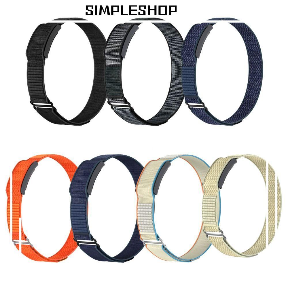 SIMPLESHOP Sport Band, 22mm Loop Design Fitness Tracker Strap, Breathable Nylon Adjustable Bicep Ban