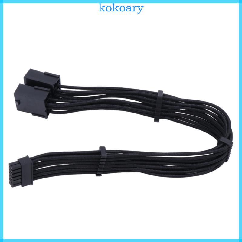 KOK 2x 8Pin ถึง 12Pin สายไฟอะแดปเตอร์สําหรับ RTX30 GPU 12Pin ถึง 8Pin