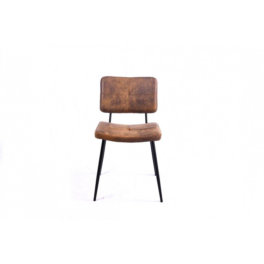 GlobalHouse PULITO เก้าอี้รับประทานอาหาร รุ่น FORKY- BROWN ขนาด 58x45x82 ซม. สีน้ำตาล สินค้าของแท้คุณภาพดี