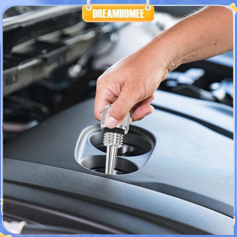 [dreamhomee.th] M18x2.5 เครื่องกําเนิดไฟฟ้าอินเวอร์เตอร์แม่เหล็กน้ํามัน Dip Stick Silver สําหรับ Yam