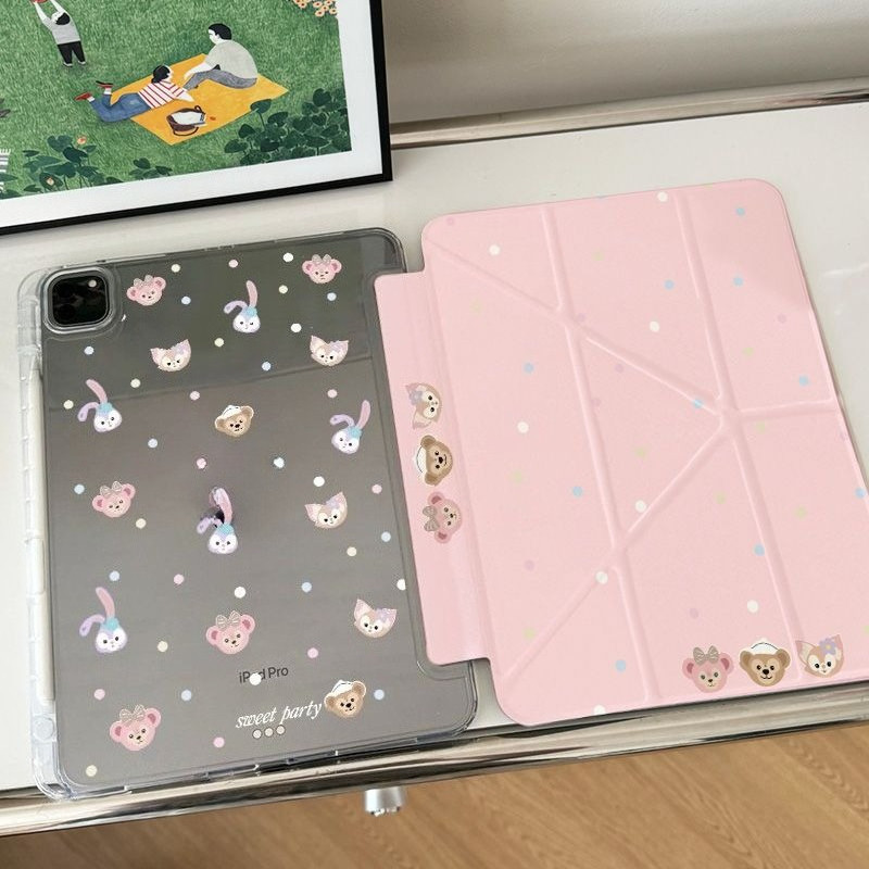 ป้องกันสําหรับกรณี ipad Mini4/5/6 Gen5/6 2025 A16 gen11th air 11 Air2 Air4/air5 M4 2024 pro11 10th gen M2 Air6 M3 Air7 Gen8 Gen9 pro 12.9 air 13 นิ้วอะคริลิคปลอก