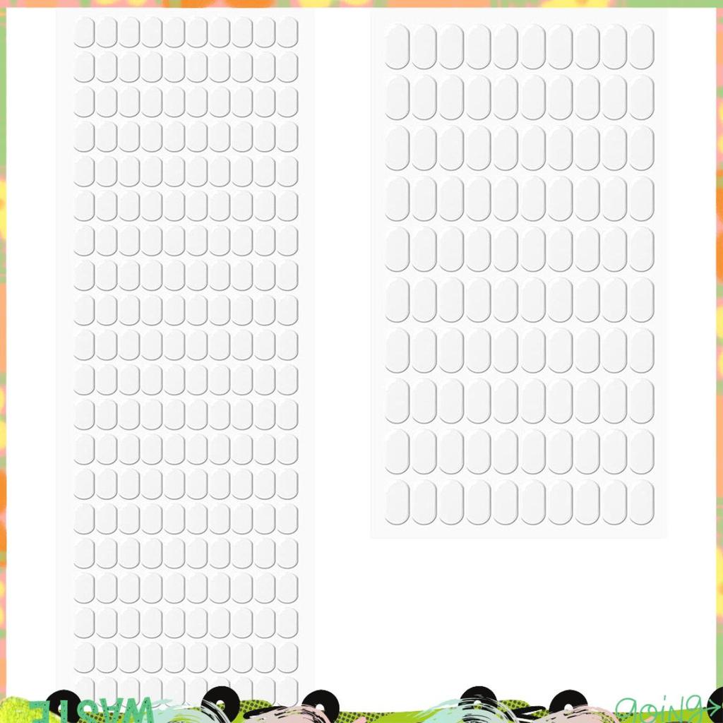 800 ชิ้น Wall Putty ชุดจุดเหนียวสองด้านสําหรับแขวนผนังแผ่นดินไหว Putty Museum Putty Clear