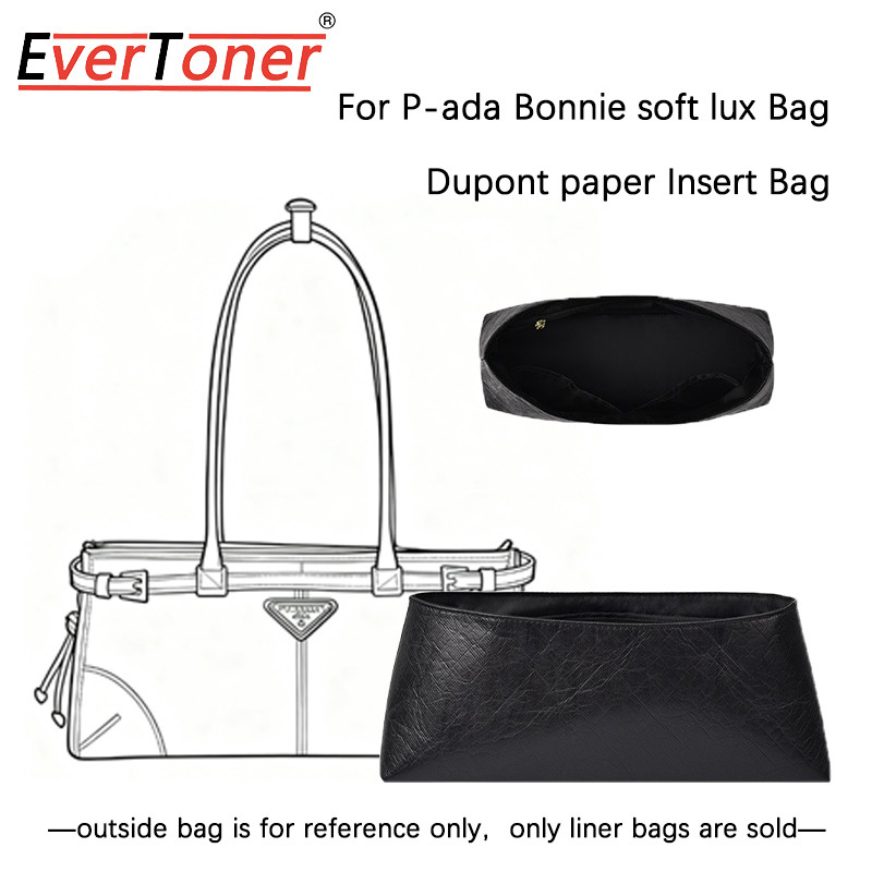 EverToner Liner Insert สําหรับ P-ada Soft Lux Waxed Leather Bag – Bonnie Dupont Paper น้ําหนักเบากันน้ํา Organizer Lining
