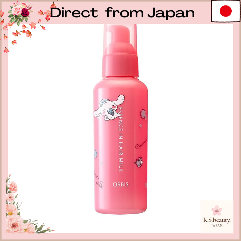 ORBIS Essence in Hair Milk Sanrio Characters Limited Collaboration Design Bottle 140g (Leave-in Trea