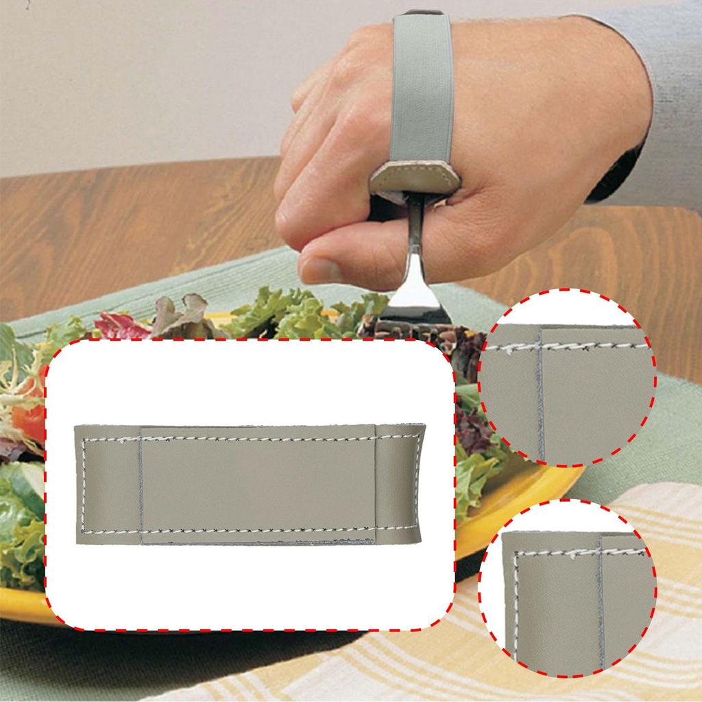 [trdfdv] Universal Cuff Elastic Strap Eating Assistance Cuff for Home Bedroom Office