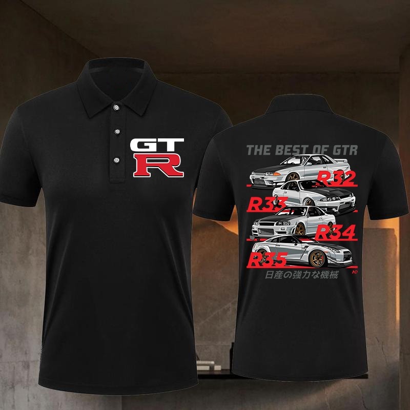 เสื้อโปโล Nissan GTR Nismo ใหม่ มาพร้อมเทคโนโลยีระบายอากาศ