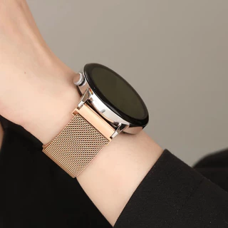 วสายรัดแม่เหล็ก Milanese Loop 20 มม. 22 มม. for Samsung Galaxy Watch Fe 7 6 5 4/Redmi Watch/Huawei GT 6/Amazfit Bip 6