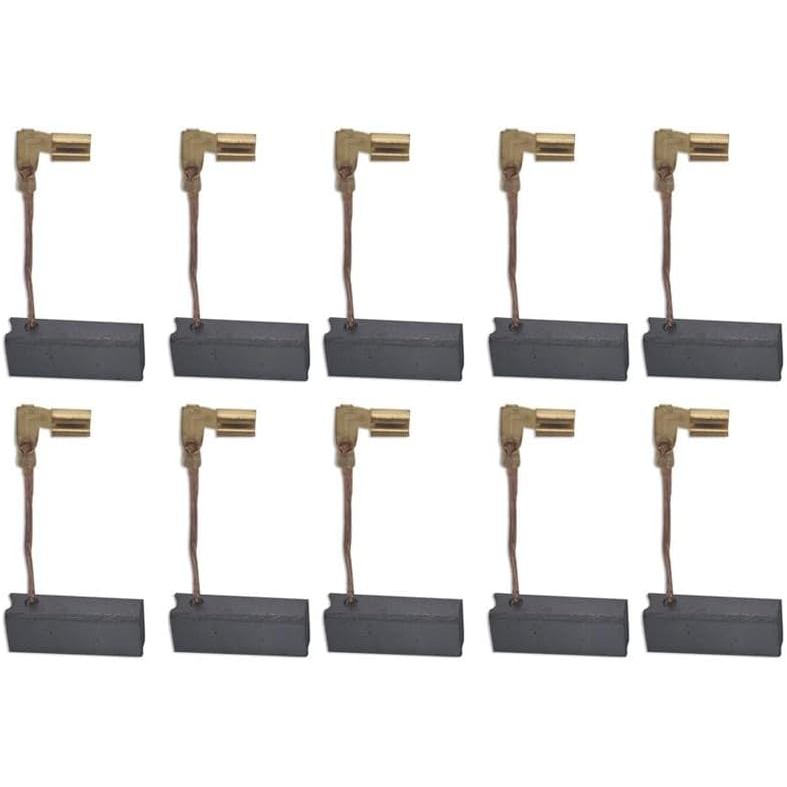 10 ชิ้น A96 แปรงคาร์บอนสําหรับ Bosch GBH2-20, GBH2-22, GBH2-23, GBH2-24, GBH2-26, GBH2-28, GBH2-28DR