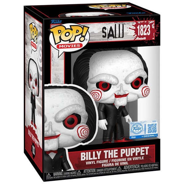 FUNKO ฟันโกะป๊อป #1823 Saw Billy the Puppet with Glitter Shoes ฟิกเกอร์สุดพิเศษ ใหม่