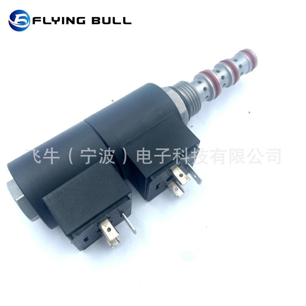 N วาล์วไฮดรอลิก Plug-In วิศวกรรมไฮดรอลิก SV08-47C อุปกรณ์เสริมสี่ทิศทางวาล์วโซลินอยด์วาล์วย้อนกลับ