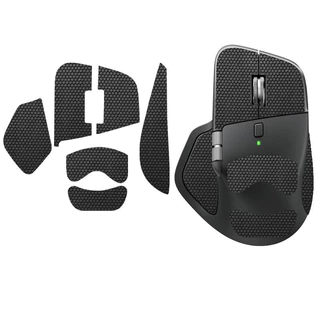 จับเมาส์สําหรับ Logitechs MX Master 4 เมาส์ไร้สายตามหลักสรีรศาสตร์ผิว Anti-Slip Gaming ด้านข้างฟิล์มยืดหยุ่นกลั่นเหงื่อแผ่น Protector น้ําหนักเบาเป็นพิเศษ