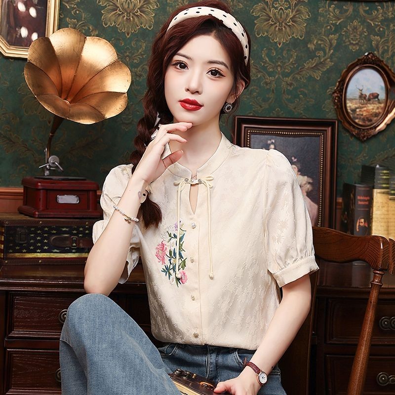 สไตล์ใหม่Retro stand-Upคอแผ่นปุ่มEbroใหม่ฤดูใบไม้ร่วงRetro Headbandหัวเข็มขัดหัวเข็มขัดหัวเข็มขัดด้า