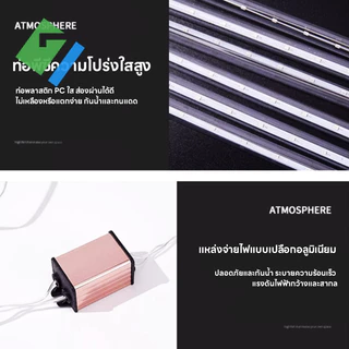 ไฟฝนดาวตก ไฟประดับตกแต่ง LED 50/30cm ไฟเชือกกลางแจ้งกันน้ำ ไฟสำหรับต้นไม้ปีใหม่งานแต่งงาน Decor