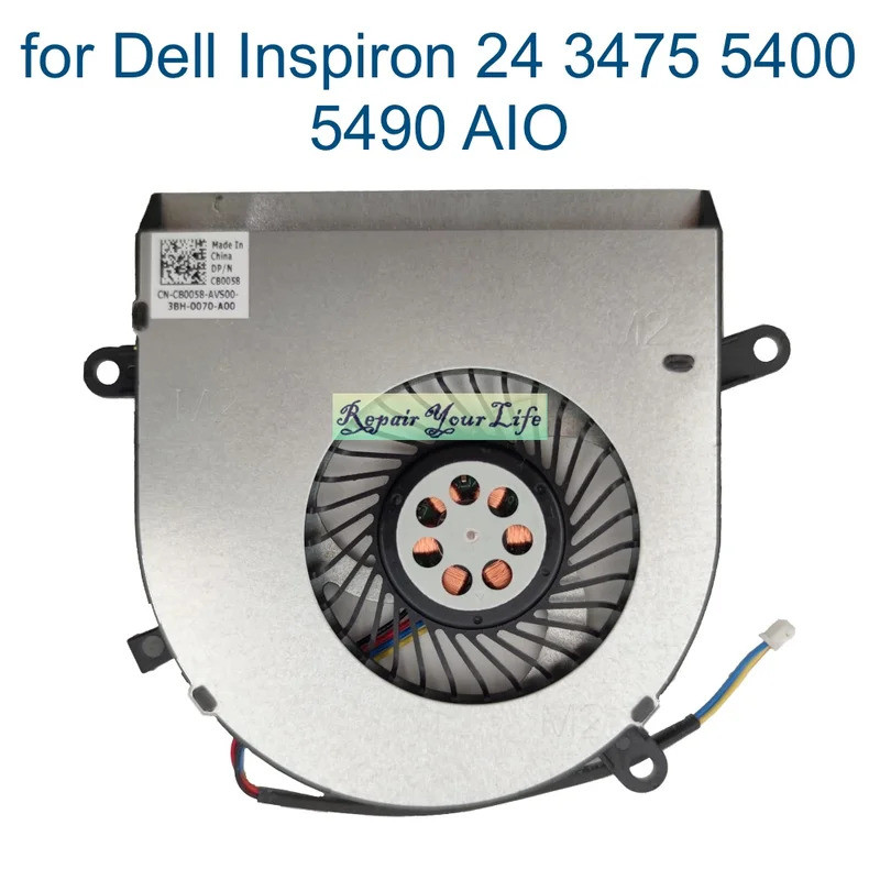 พัดลมระบายความร้อน CPU สําหรับ Dell Inspiron 24 AIO 3475 5400 5490 ALL-IN-ONE PC คอมพิวเตอร์ 01TMP6 