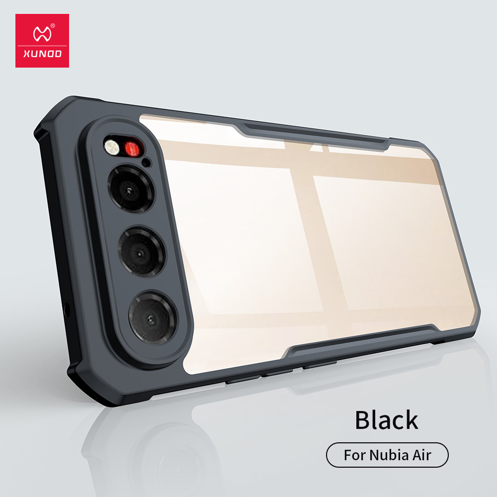 สําหรับ ZTE Nubia Air Case XUNDD ถุงลมนิรภัยกันกระแทก PC + TPU กล้องสําหรับ Nubia AIR