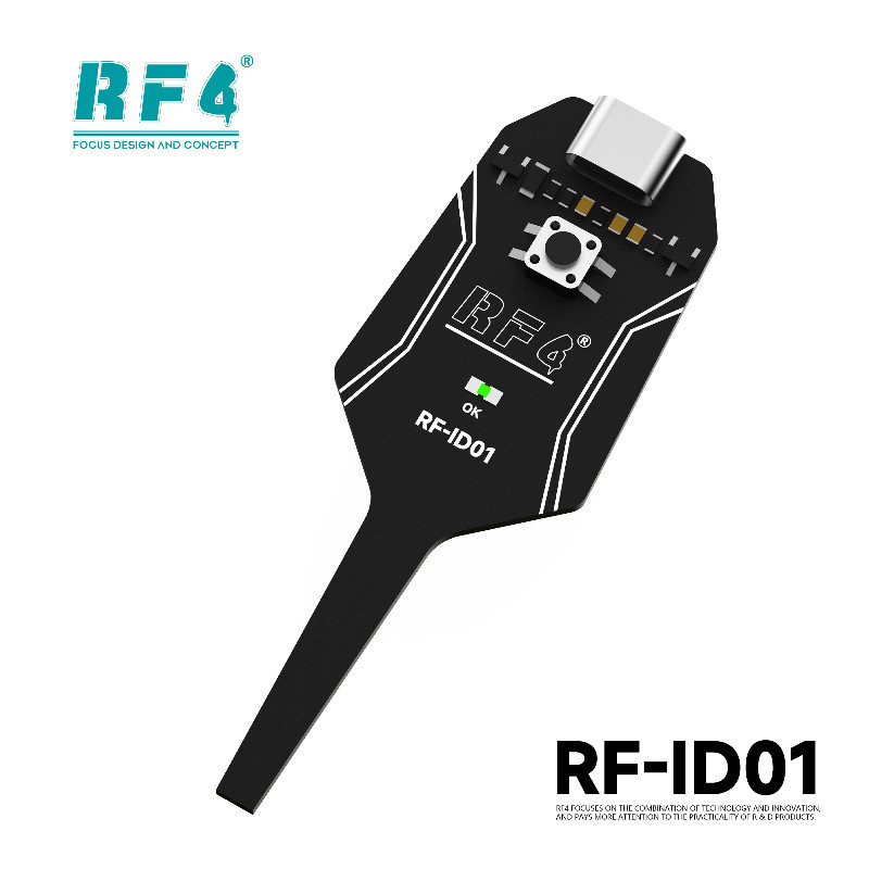 RF4 RF-ID01 เครื่องทดสอบอุปกรณ์อิเล็กทรอนิกส์ USB-C เครื่องตรวจจับความผิดพลาดพอร์ต LED ตัวบ่งชี้เครื่องมือตรวจสอบอย่างรวดเร็วสําหรับการวินิจฉัยแผงวงจร
