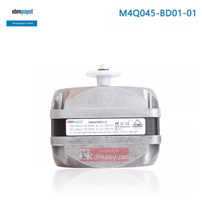 ยี่ห้อใหม่ ebmpapst พัดลมมอเตอร์ EBM มอเตอร์ M4Q045-BD01-CF01-DA01-DA05-EA01-EF01-CA03-51