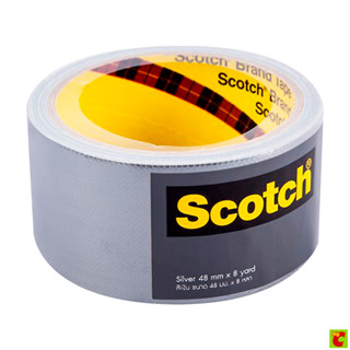 สก๊อตช์ 3 เอ็ม เทปผ้าสีน้ำเงิน 48 มม. X 8 หลา