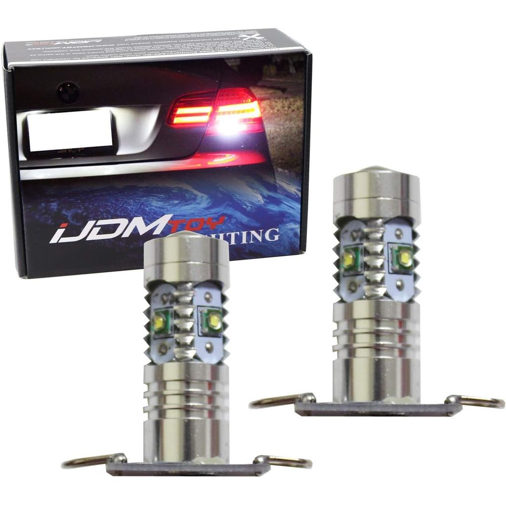IJDMTOY PW16W PH16W LED สํารองย้อนกลับหลอดไฟใช้งานร่วมกับ 11-13 BMW E92 328i 335i, M3 LCI & 10-up Au
