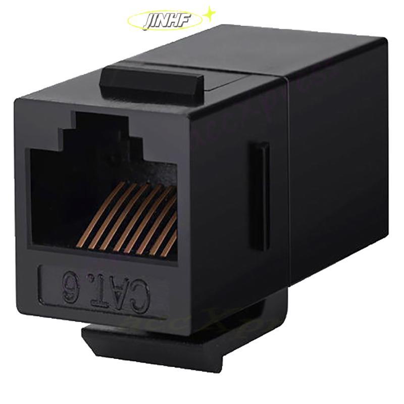 [BestBuyshop] RJ45 Female to UTP Cat5e CAT6 keystone jack inline coupler connector adapter New Stock