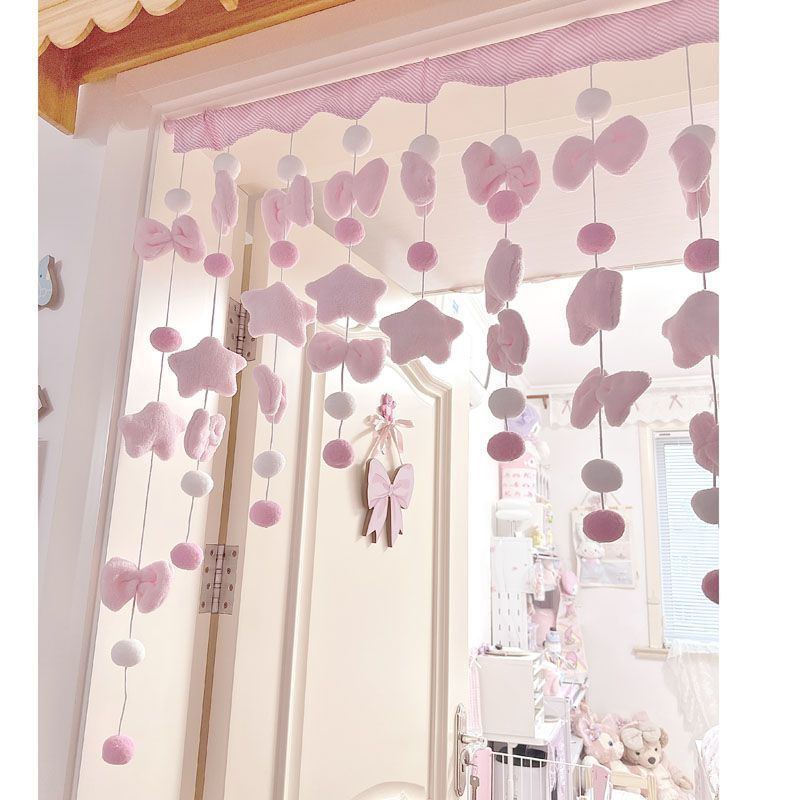 New Product#Home Bedroom Partition Girl's Door Curtain Room Hanging Curtain Children's Room Door Wal