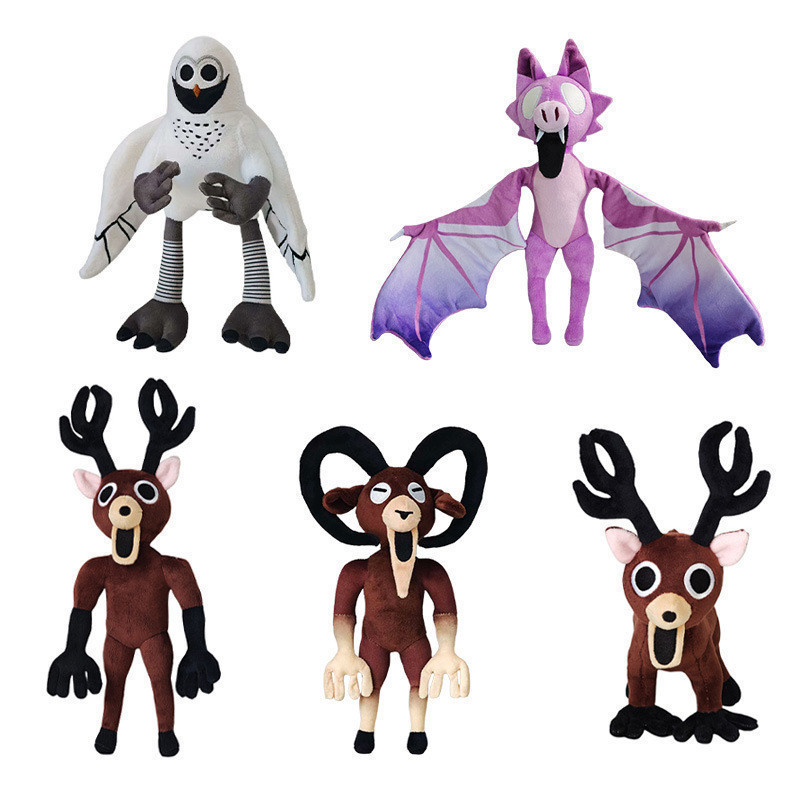 99Nights เกมสยองขวัญ สินค้า Elk Doll 99 Nights Lying Elk Plush Toy