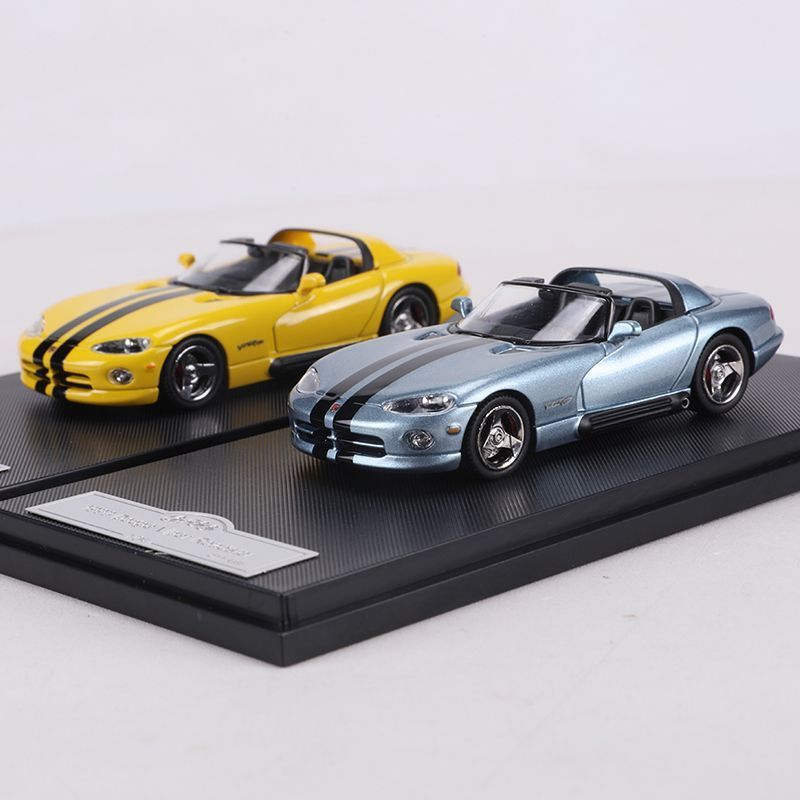GFCC 1: 64 1993 Dodge Viper Dodge Convertible Viper รถคลาสสิกจําลองรถรุ่น