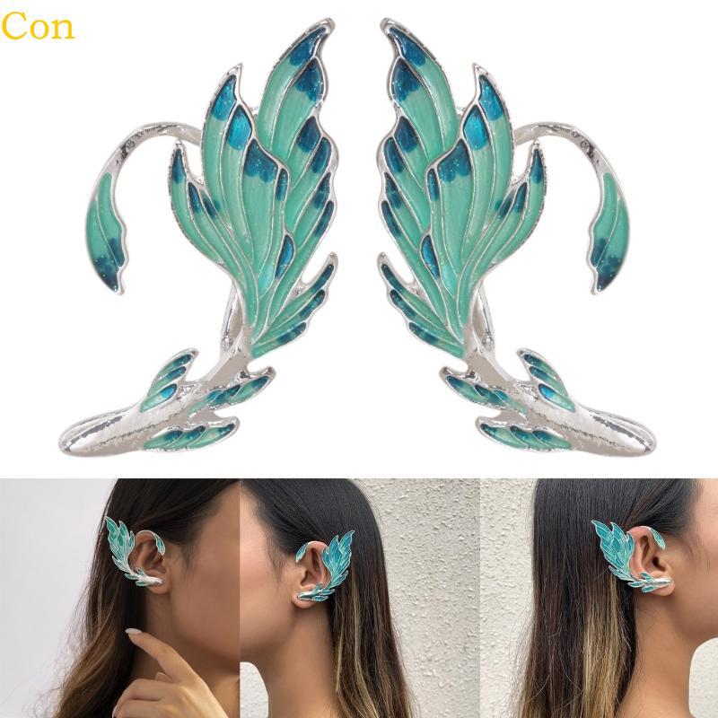 ต่างหูคลิปแบบคลุมใบvido ออกแบบเป็นรูปปลาทอง