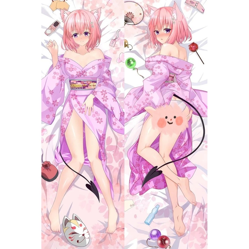 To Love-Ru Momo Belia Deviluke 2 อะนิเมะ Dakimakura กอดหมอน Body Case Otaku Sleepy หมอนครอบคลุม
