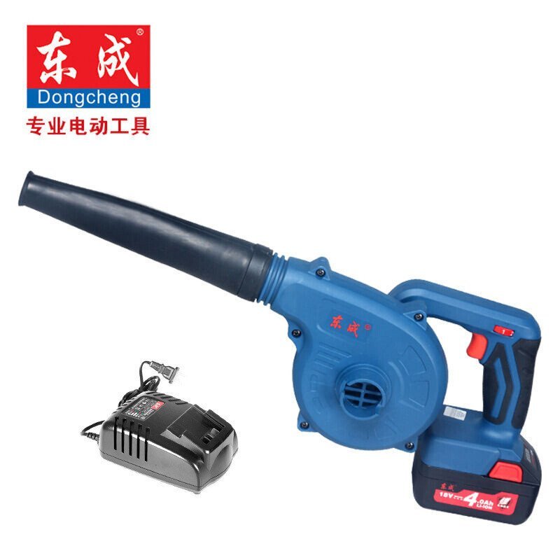 เครื่องเป่าผมกําจัดฝุ่นไร้สายชาร์จแบบพกพา 20V แบตเตอรี่ลิเธียมเครื่องดูดฝุ่น DCQF02-28B Dongcheng Bl