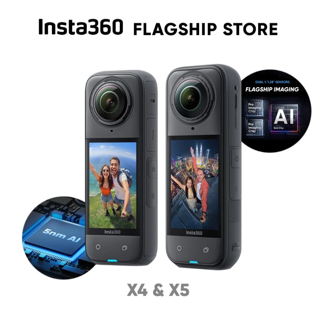 Insta360 X-Series กล้องแอคชั่น 8K 360 Action Camera thumbnail 3