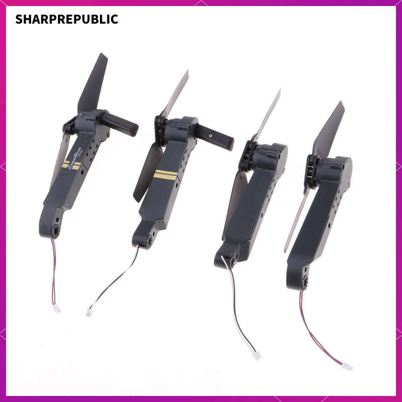 [Sharprepublic] 4 ชิ้น Universal อะไหล่เกียร์ใบพัด E58 ใบพัดใบมีด Landing Gear สําหรับ E58 Quadcopte