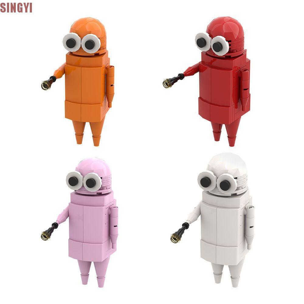 SINGYI REPO Figures Building Blocks,รูป 12 ซม.REPO Robot Building Blocks,Repo Building Blocksการ์ตูน