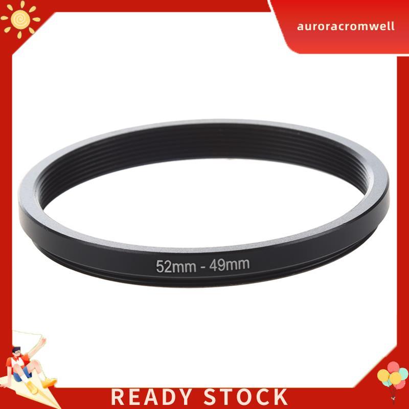 In Stock 52mm-49mm 52mm ถึง 49mm อะแดปเตอร์แหวนสีดําสําหรับกล้อง