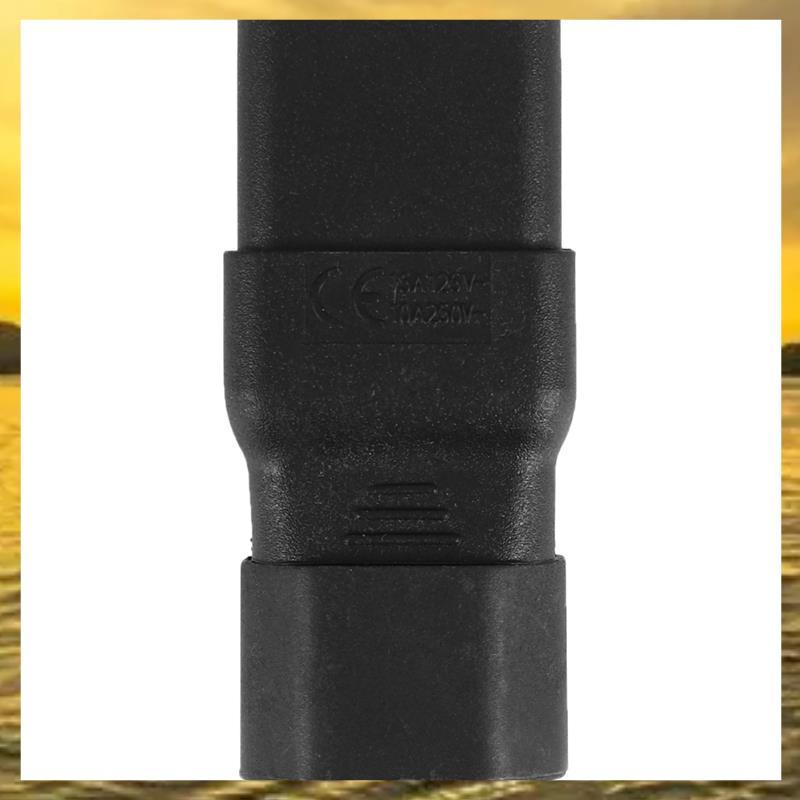 (PTL)PDU UPS Power IEC ชาย C14 ถึงหญิง C19 อะแดปเตอร์ IEC C19 ถึง C14 Connector