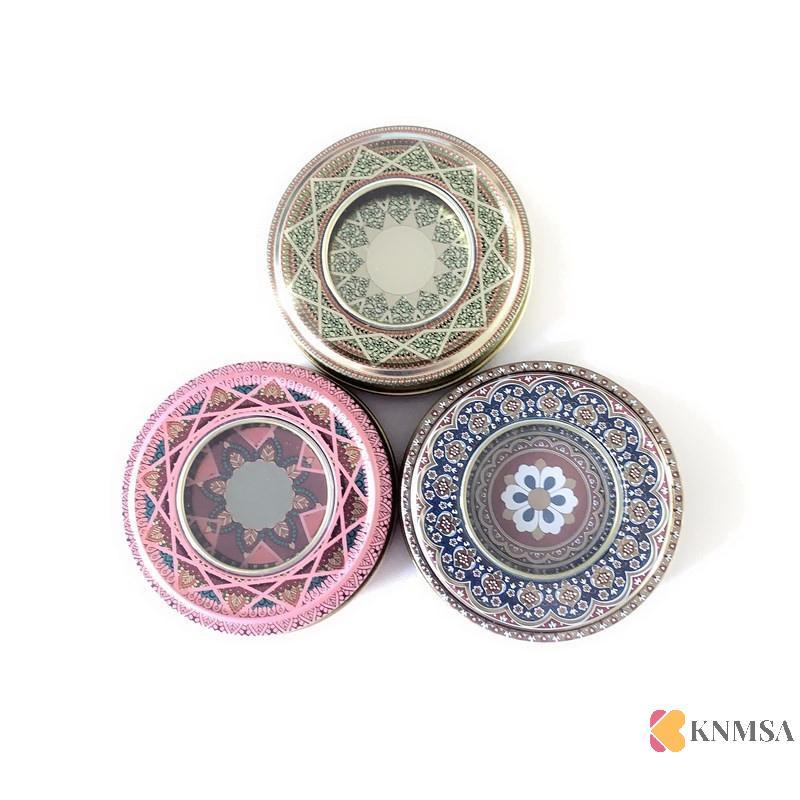 KNMSA] Saffron tin box for 1 g saffiron packing box กล่องดีบุกเดิมหน้าต่าง pvc iscknnnคอเต่าhm