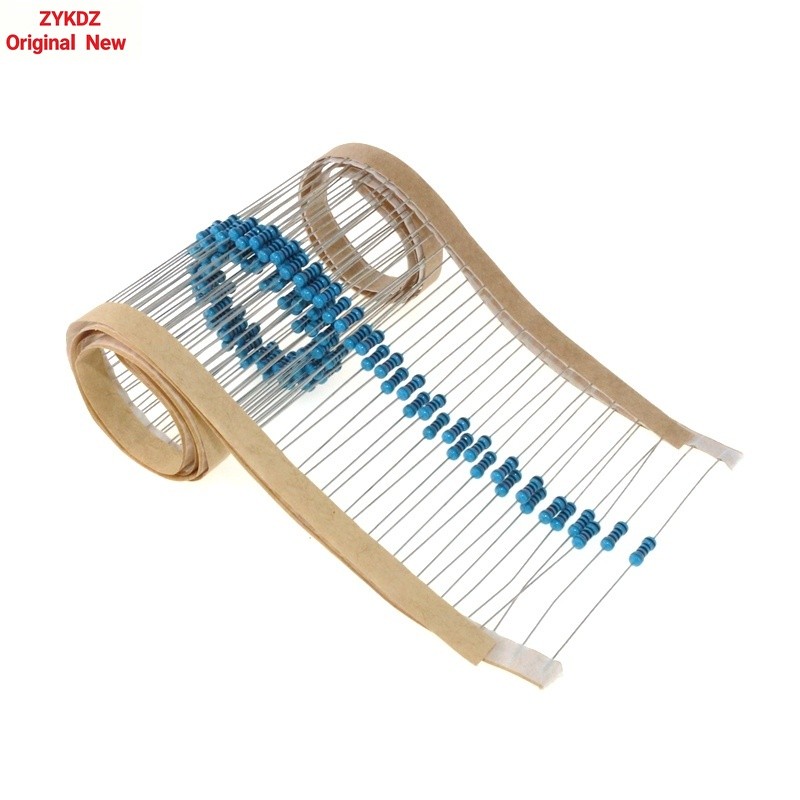 ตัวต้านทานฟิล์มโลหะ 2W 3W 5W 5.1K 5.6K 6.2K 6.8K 7.5K 8.2K 9.1K ยูโร 1%