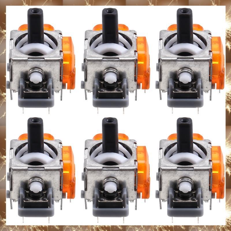 (OKB)6PCS สําหรับ TMR จอยสติ๊กแม่เหล็กไฟฟ้าสําหรับ Gamepad TMR จอยสติ๊ก 3D Analog Thumb Stick Contro