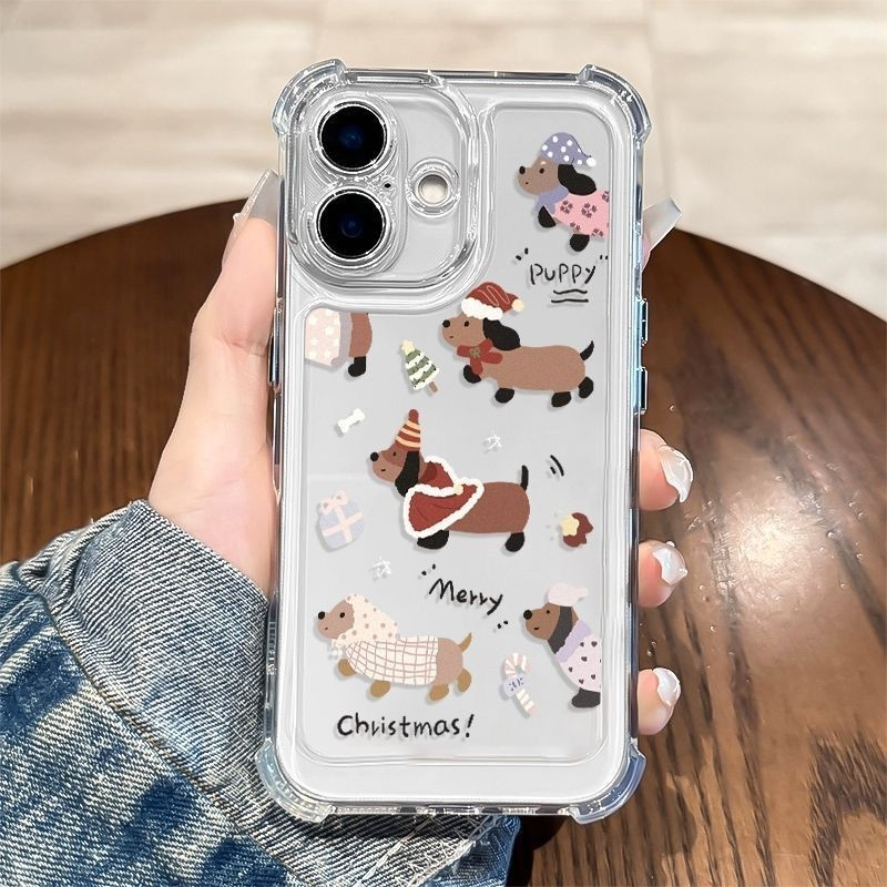 💟Just-เหมาะสำหรับ iPhone เคสไอโฟน 17AIR 16PROMAX 15PLUS 14PRO 13 12 11 XS XR-HLSJFSTKK56