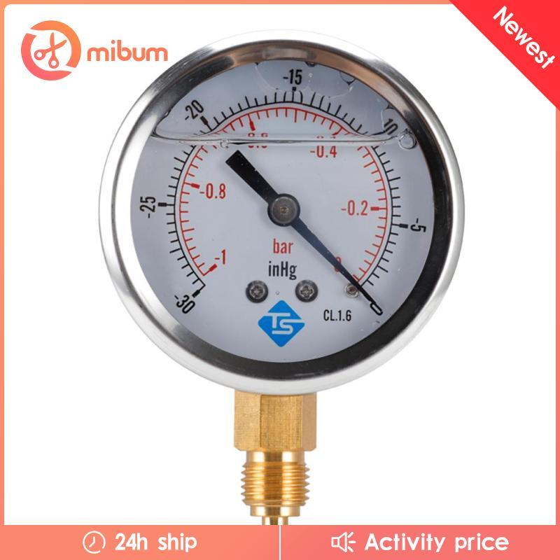 [Mibum] เคสมาตรวัดสูญญากาศ S/S 68mm , -1-1 Bar &-30-15Hg , -1-10bar,-30-150hg/psi