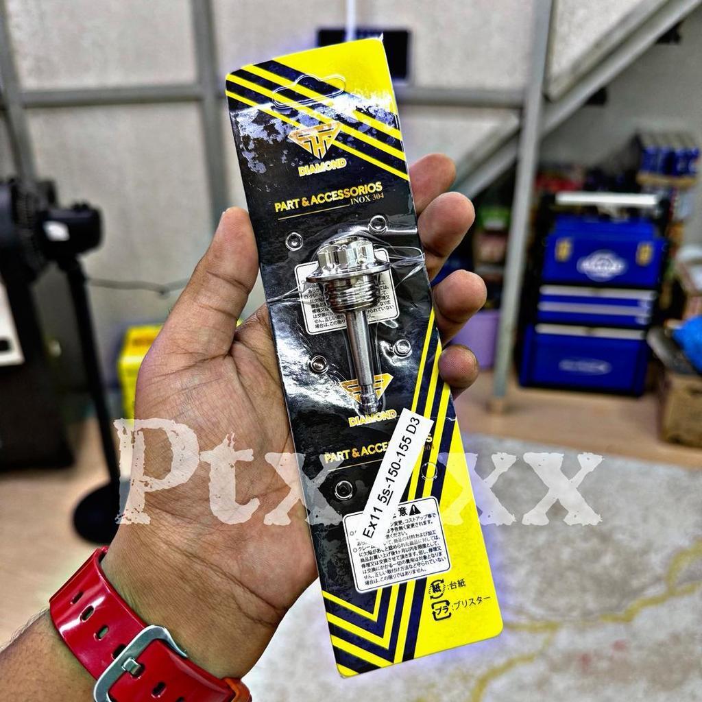น้ํามัน DIPSTICK SALAYA VIET MADE IN VIETAM สําหรับ LC135 V1/V2/V3/V4/V5/V6/V7/V8 Y15 & Y16