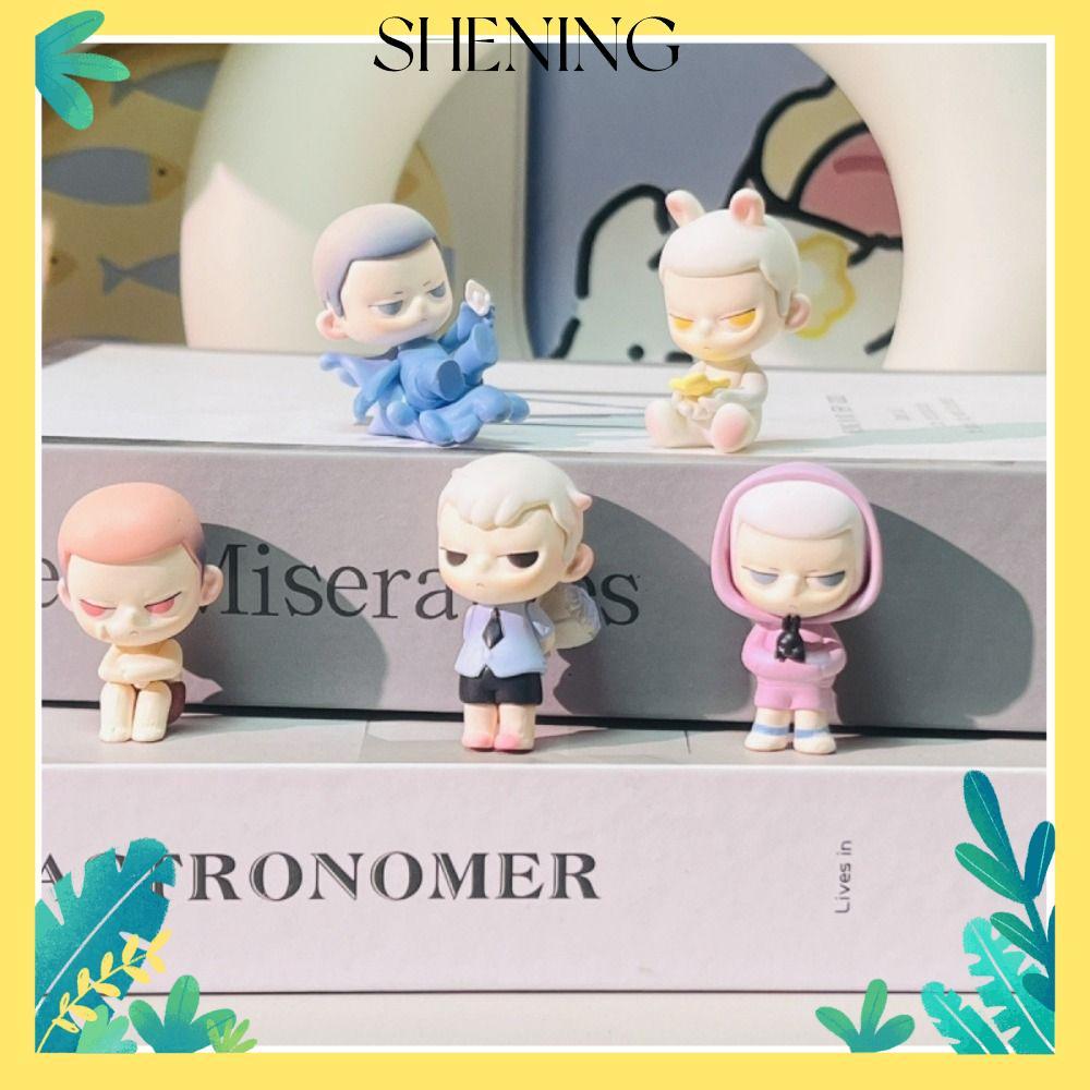 SHENING KUBO Breathing in Series เครื่องประดับ, Zsiga Let It Be Series มินิอะนิเมะตัวเลขตุ๊กตา, น่าร