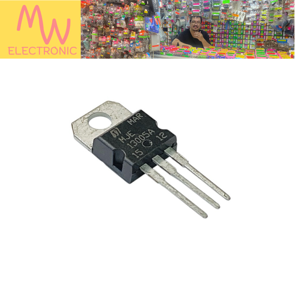 MJE13005(ราคาต่อ 1ชิ้น) Transistor NPN 4A 400V ทรานซิสเตอร์ TO-220 มีสินค้าพร้อมส่งในไทย